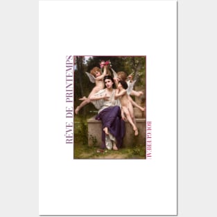 Dream of Spring by Bouguereau Posters and Art